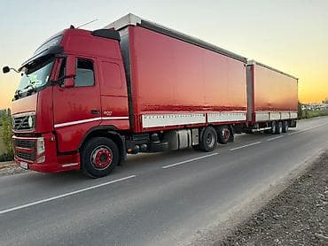 дивижок бу: Тягач, Volvo, 2012 г., Тентованный — 7