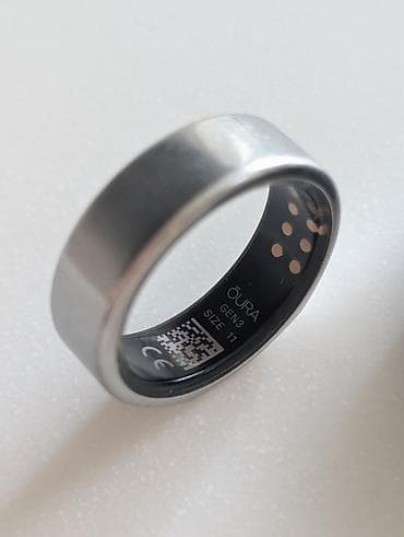 Үлпөт көйнөктөрү жана аксессуарлар: Oura Ring Gen3, размер 11, цвет Silver, с оригинальной магнитной — 2