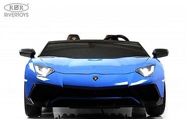 машинки для катания детей на аккумуляторе: Детский электрокар, Новый — 8