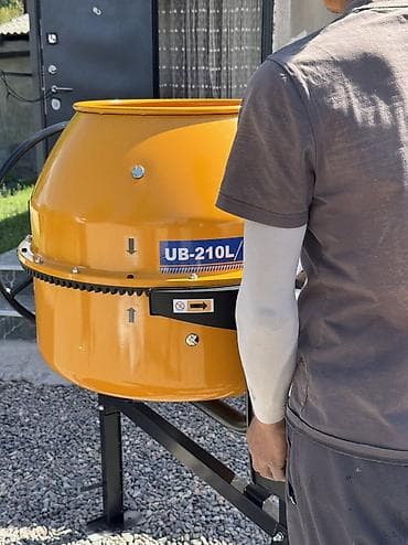 миксер бетоносмеситель: БЕТОНОСМЕСИТЕЛЬ Rolf/ Ubay
210 литр
Мощная — 2