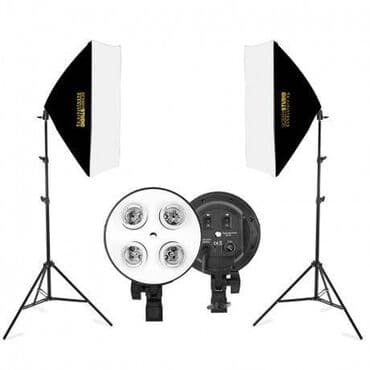 кольцевая лампа для видео: Софтбокс BOBBYSTUDIO QUATTRO на 4 лампы (2шт) Софтбокс на 4 лампы — 1