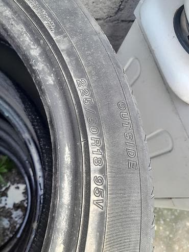 Шины: Шины 225 / 50 / R 18, Лето, Б/у, Комплект, Легковые, Япония, Yokohama — 3
