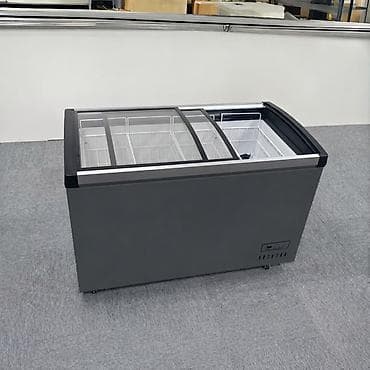 Промышленная морозильная витрина-ларь с раздвижными стеклянными