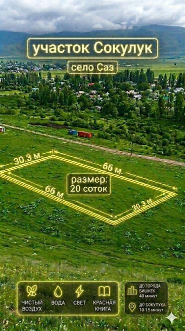 жилмасив умут: 20 соток, Для сельского хозяйства, Красная книга — 1