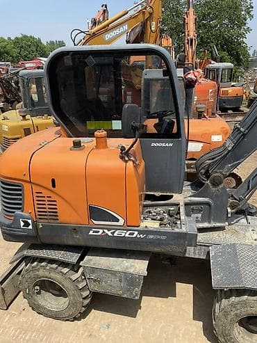 Транспорт: Экскаватор, Doosan, 2020 г., Дөңгөлөктүү — 9