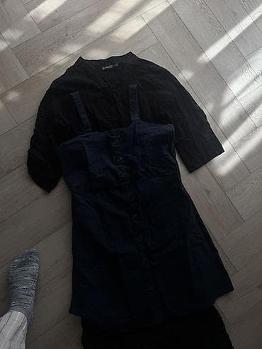 джинсы и блузка: Комплект, Хлопок — 1