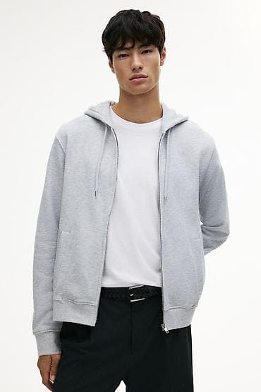 сумка замша: Мужская толстовка, M, L, Uniqlo, Новый, цвет - Серый, Самовывоз, Бесплатная доставка, Платная доставка — 1