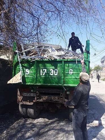 куда: Вывоз и погрузка строительного мусора самосвалом - Самосвал с высоким — 6