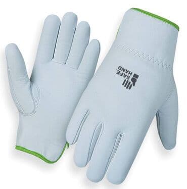 перчатки для тренировки: Перчатки из светлой высококачественной кожи (белого цвета). Утеплитель — 1