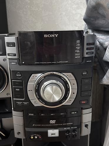 хонор 5: Домашняя аудиосистема Sony с DVD и MP3 - Центральный блок с большим — 1