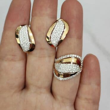 свадебные платья от производителя: Набор украшений, Проба 925, Новый — 1