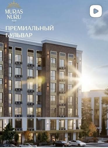 capital towers: Строится, Элитка, 2 комнаты, 83 м² — 3
