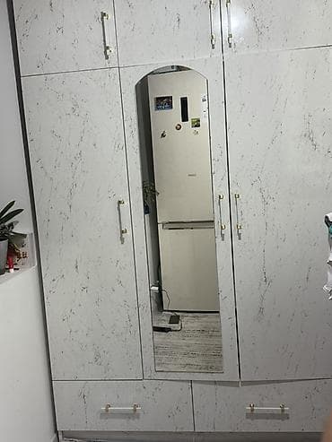 Шифоньер, шкаф для одежды, Прямой, ЛДСП