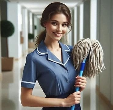 уборщица на час: Требуется Клинер(уборщица) на Мойку подъездов оплата в день 1600сом — 1