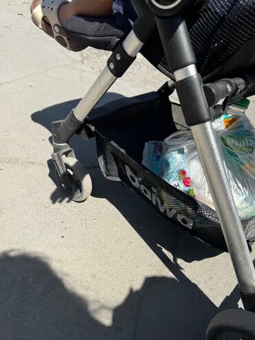 детская коляска в аренду: Коляска, цвет - Черный, Б/у — 7