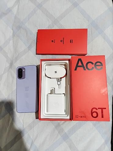 galaxy a 13: OnePlus Ace 6T, Б/у, 256 ГБ, цвет - Фиолетовый, 1 SIM, 2 SIM — 1