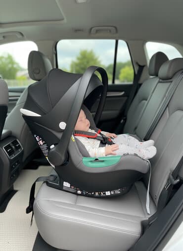 детские коляски российского производства: Автокресло, цвет - Серый — 1