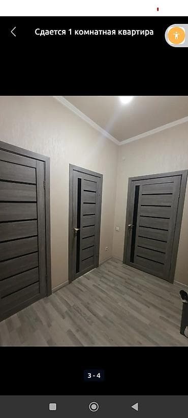 сдаю евартиру: 1 комната, С мебелью частично — 3