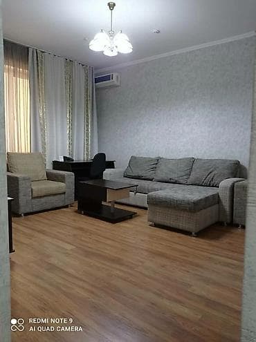 гостиница центр бишкек: 1 комната, Душевая кабина, Постельное белье, Кондиционер — 8