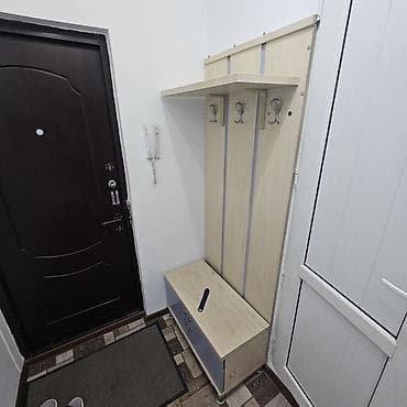 Гарнитуры для прихожей: Гарнитур для прихожей, Б/у, Вешалка, ДСП, Самовывоз, цвет - Бежевый — 2