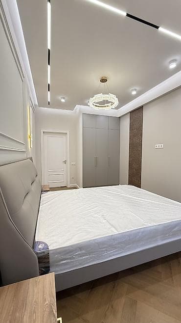 Квартиры: 3 комнаты, 96 м², Асанбай мкр Элитка, 13 этаж, Дизайнерский ремонт — 8