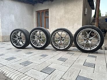 Alpina: Литые диски BBS с шинами R18 - Диаметр: 18" - Конфигурация диска — 10