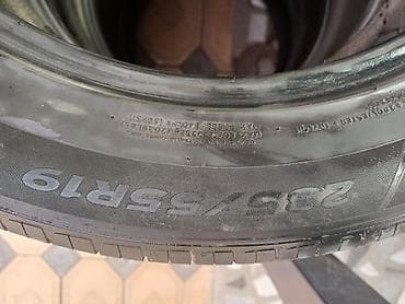 19: Шины 235 / 55 / R 19, Лето, Б/у, Комплект, Внедорожные (АТ/МТ), Япония, Hankook — 2