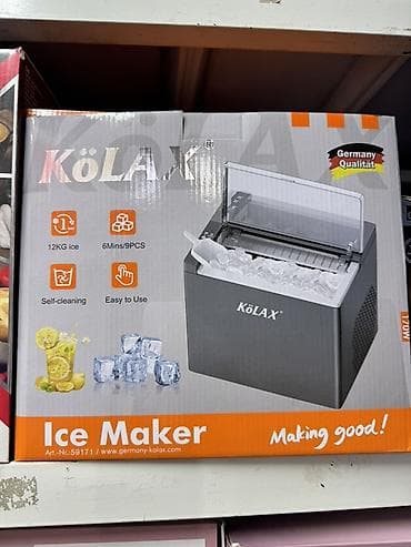 Ледогенератор Kölax Ice Maker - Производительность: до 12 кг льда в at lalafo.kg Ледогенератор Kölax Ice Maker - Производительность: до 12 кг льда в