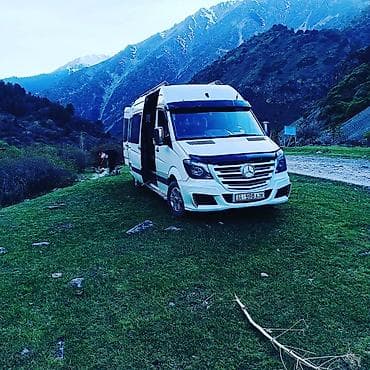 климат: Пассажирские микроавтобусы Mercedes Sprinter (длинная база, высокий — 5