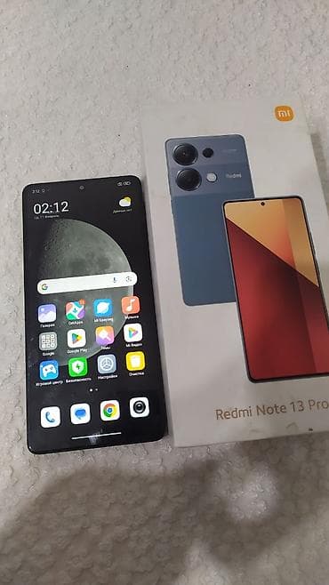 core i9: Redmi, Redmi Note 13 Pro, Б/у, 256 ГБ, цвет - Черный, 2 SIM — 1