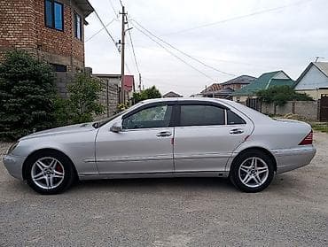 Транспорт: Mercedes-Benz S-Class: 2000 г., 5 л, Газ, Седан — 6