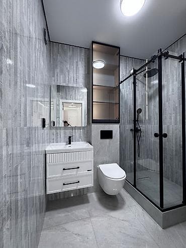 binar: 2 комнаты, 65 м², Тунгуч мкр Элитка, 2 этаж, Дизайнерский ремонт — 6