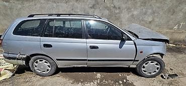 Кузовные детали: Toyota Carina универсал, серебристый, дорестайлинг (около 1996 г.) — 2