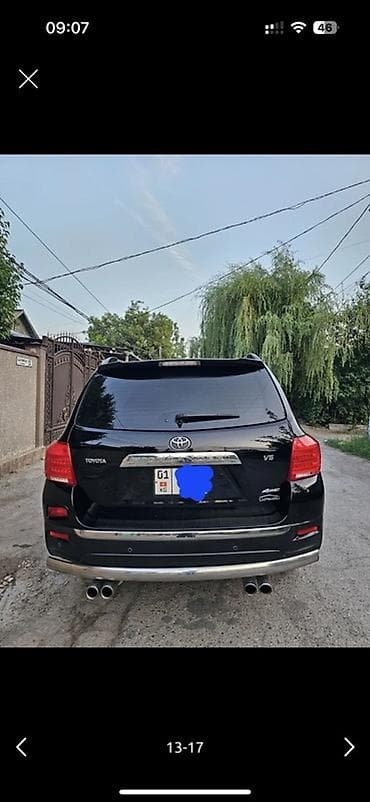 состояние хорошоя: Toyota Highlander: 2013 г., 3.5 л, Автомат, Газ — 4