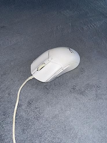 Игровая проводная мышь HyperX Pulsefire Haste (белая) - Лёгкий корпус