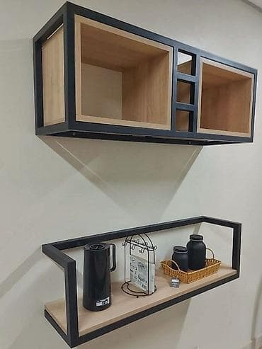 Тумбы и подставки: Тумба и подставка для телевизора, Подвесная, Дерево, цвет - Черный — 2