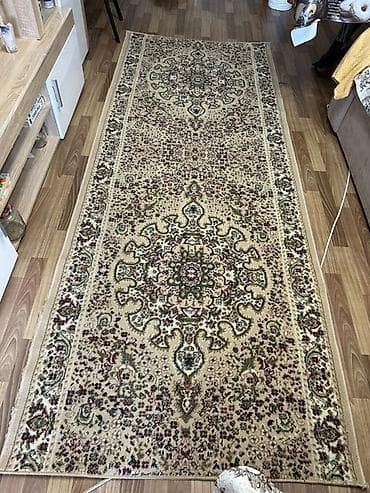 коври: Ковровая дорожка Б/у, Синтетика, Восточный, Безналичная/наличная оплата — 1