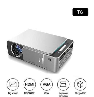 usb c: Проектор T6 (мультимедийный) - Картинка до 200" (большой экран) — 2