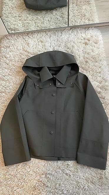 курткы: Женская короткая дождевика/куртка Zara - Бренд: ZARA (ярлыки на — 3