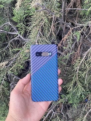 Samsung Galaxy S10, Б/у, 128 ГБ, цвет - Черный, 2 SIM