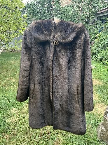 Шуба, Норка, Тизеден, Кытай, Капюшону бар, 3XL