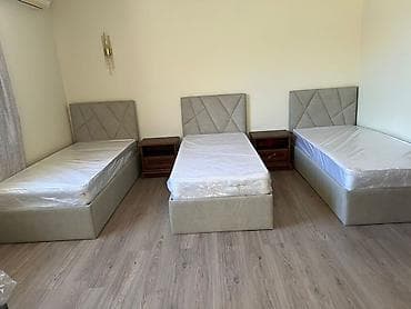 Односпальная кровать, С матрасом, длина - 200 см