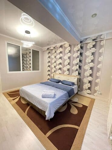 квартира суточные в бишкеке: 1 комната, Бронь, Круглосуточное заселение, Парковка — 8