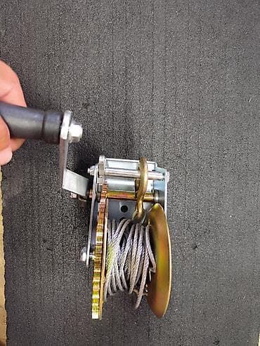 стопор: Ручная лебёдка с тросом - Тип: ручная лебёдка (Hand Winch) - — 2