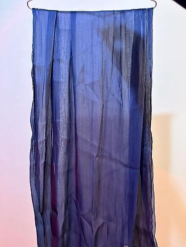 Шарф, Новый, Женские, цвет - Голубой