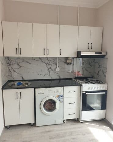 ламинированные столешницы для кухни цена: Ашкана гарнитуру, Жаңы, түсү - Ак, ДСП, Акысыз жеткирүү — 4