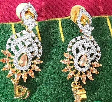 браслет золото: Серьги и колье, ювелирные украшения в качественной плотной позолоте — 2