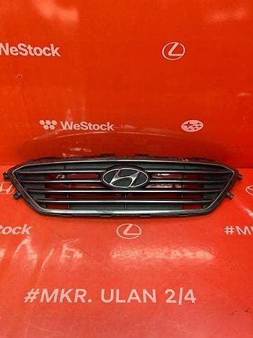 sonata: Решетка радиатора Hyundai 2017 г., Б/у, Оригинал — 2