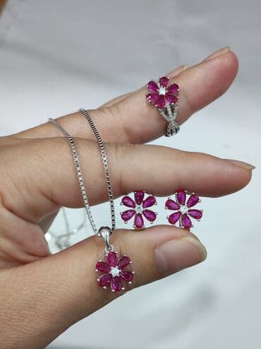 свадебные наборы ручной: Серебро 925 пробы Размеры имеются Для заказа пишите на Ватсапп — 2