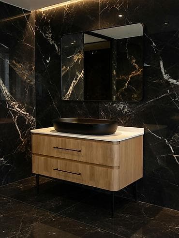 шкаф бу: Тумба для ванны, Новый, С раковиной, Дерево, Бесплатная доставка — 3